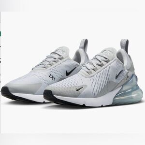 Nike Air Max 270 Sneaker Shoes New NIB AH6780-018 White Black Men’s